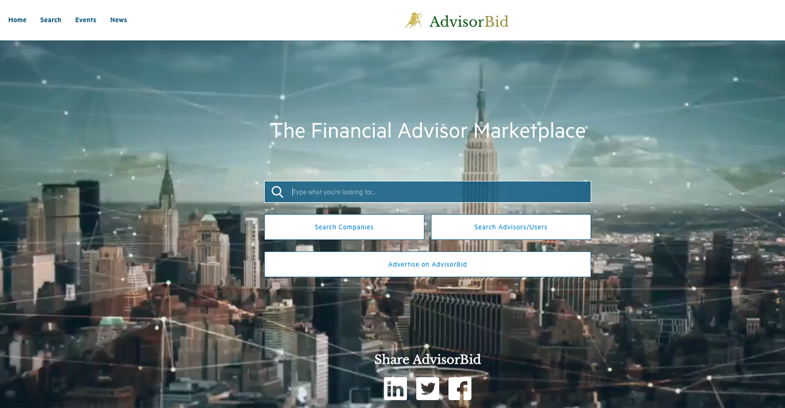 Advisorbid Launches Public Profiles For Every Ria Wealth Management 3386