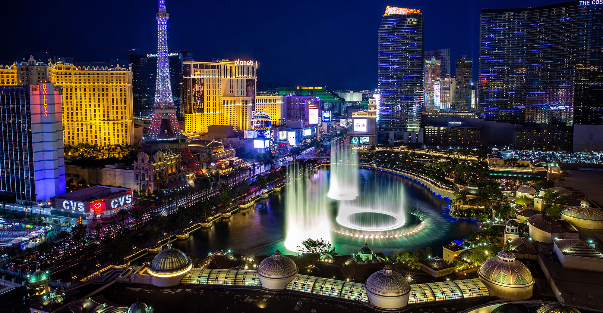 Las Vegas Bellagio Hotel Casino, featured with its world famous