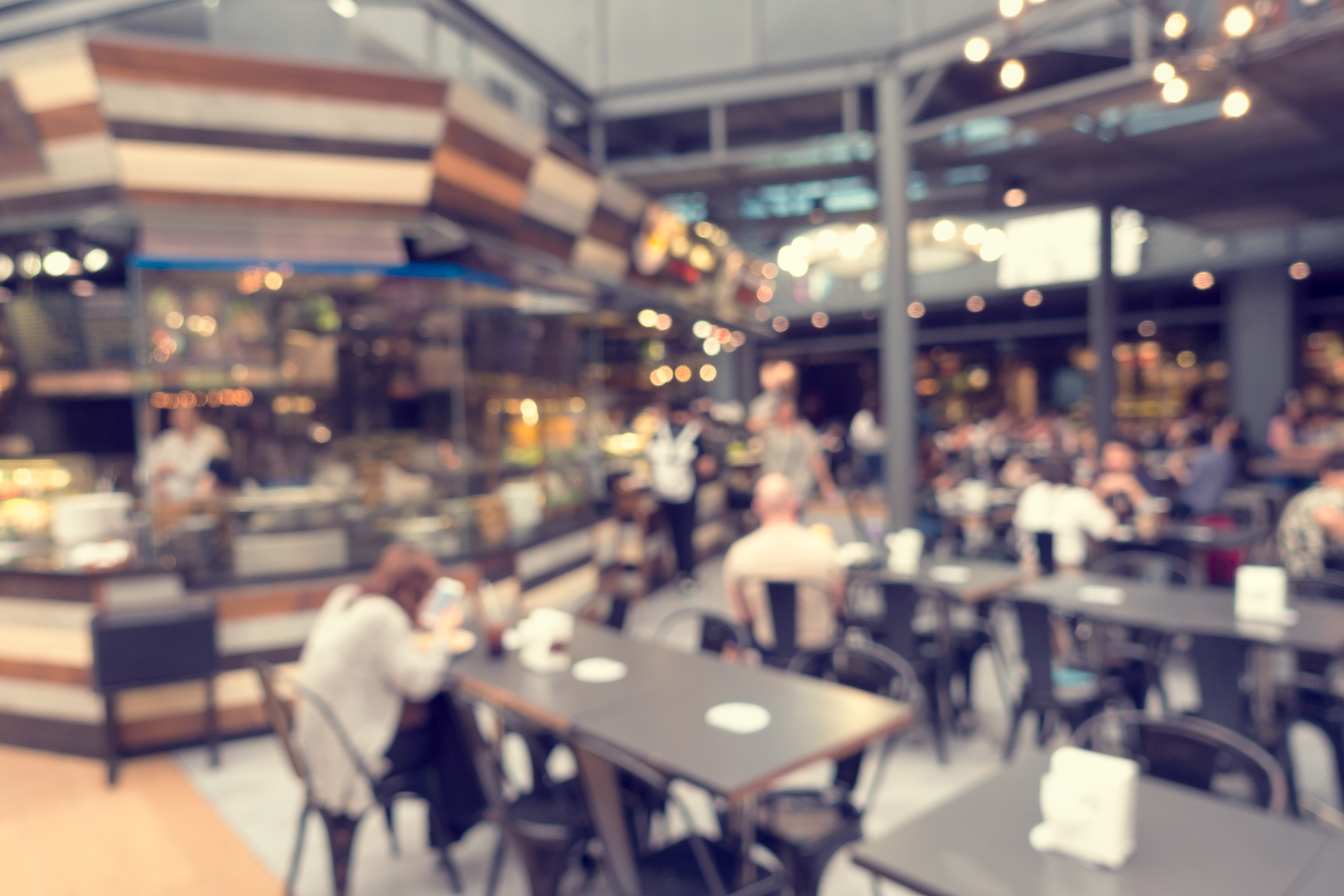 People are going to the mall to eat at the food court, not shop: UBS