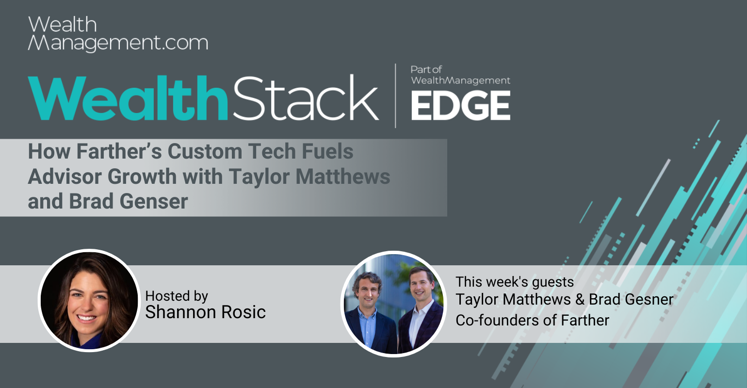 The WealthStack Podcast Brad Genser Taylor Matthews Farther