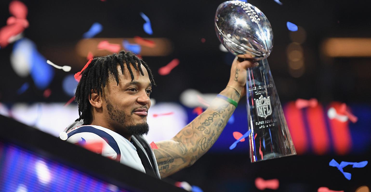 All Eyes on Jamaican-Born New England Patriots Safety Patrick Chung