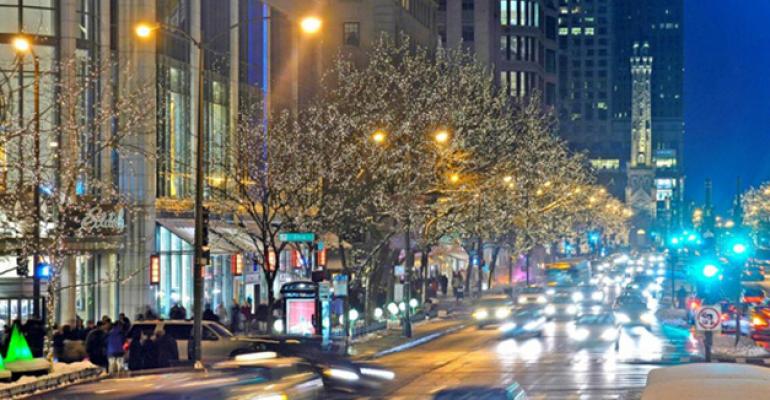 High Street Retail Underperforms For Investors Wealth Management   Chicago MICHIGAN AVE Shopping 