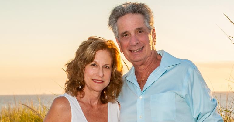Larry Marion and wife Leslie