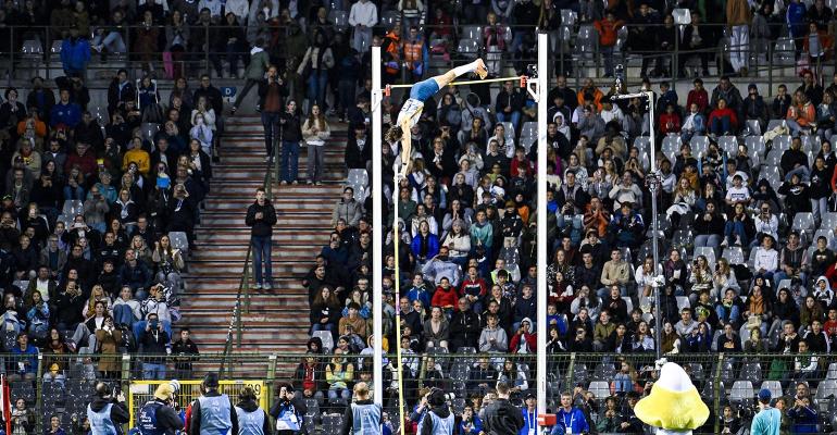 pole vaulting