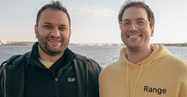 Range co-founders Fahad Hassan and David Cusatis