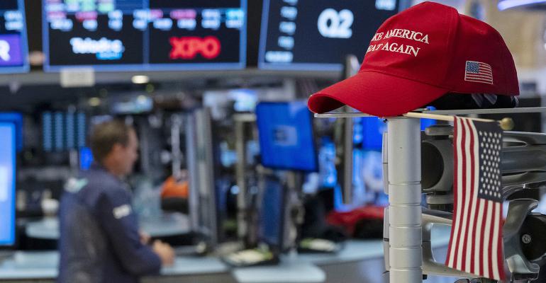 stock market maga hat Advisor Sentiment Index October 2024