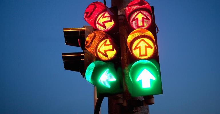 traffic light arrows