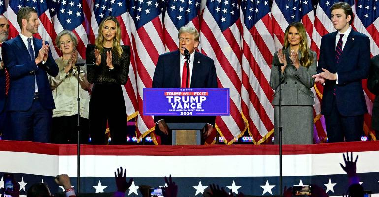 Donald Trump election night family speech