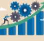 business gears growth chart RIA growth M&A