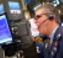 stock trader blowing bubble