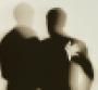 two businessmen silhouette