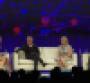 Carol Massar far left cohost of The Bloomberg Advantage moderated a panel focused on digital advice with from left to right Personal Capital CEO Bill Harris Marstone CEO Margaret Hartigan and Brian Walter of the IBM Watson Group 