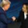 Kamala Harris Donald Trump shaking hands