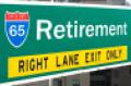 retirement sign