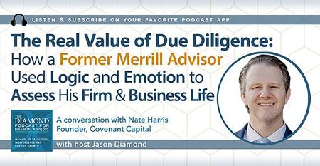 Diamond Podcast for Financial Advisors Nate Harris Convenant Capital