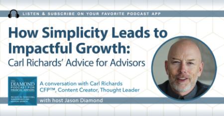 Diamond Podcast for Financial Advisors Carl Richards