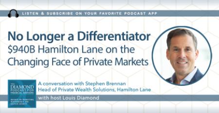 Diamond Podcast for Financial Advisors Steve Brennan Hamilton Lane