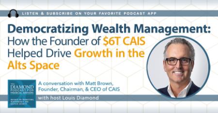 Diamond Podcast for Financial Advisors Matt Brown CAIS alternative investments