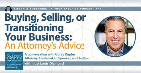 Diamond Podcast for Financial Advisors Corey Kupfer
